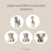 Sluitstickers Jungle naturel Little ones adventure