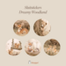 Sluitstickers Dreamy Woodland