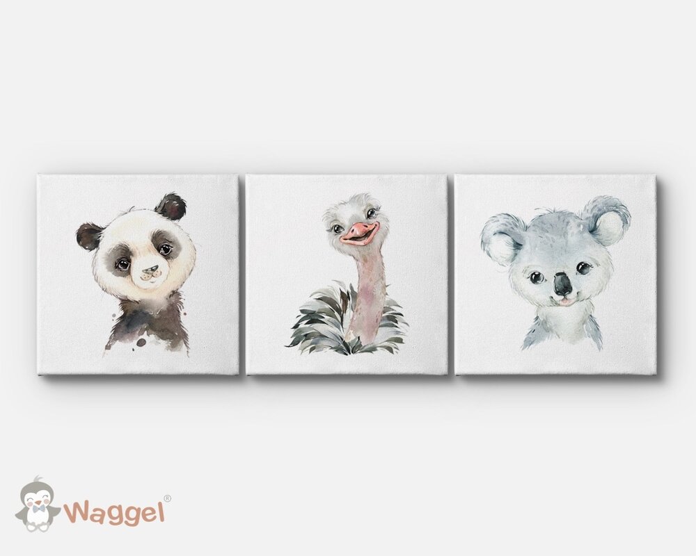 panda canvas