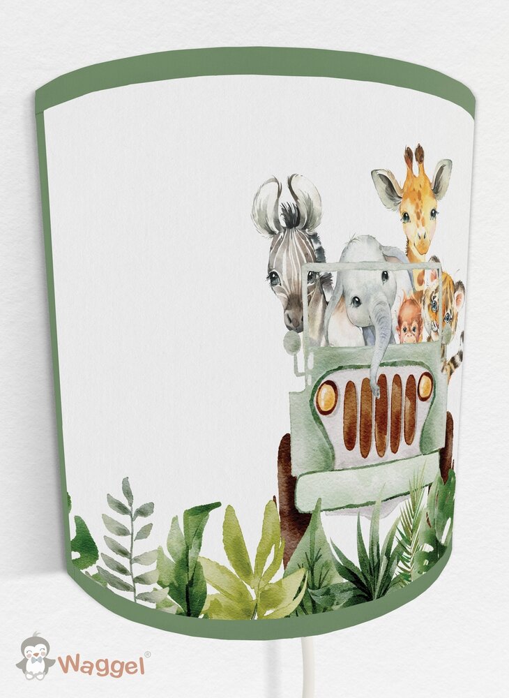 jungle wandlamp