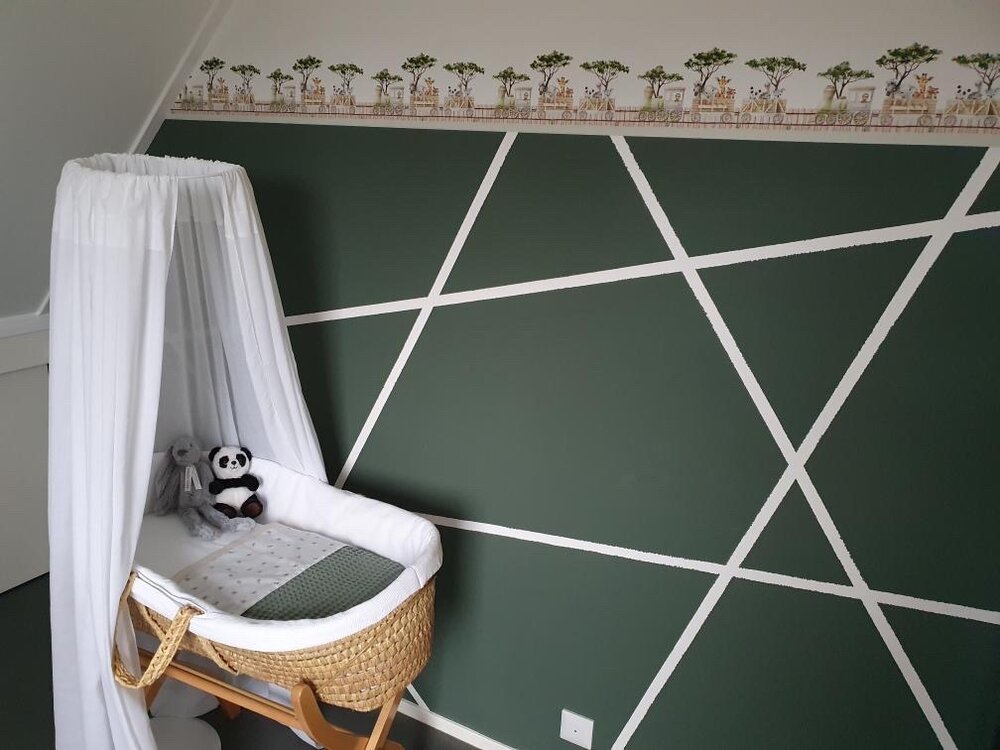 jungle babykamer