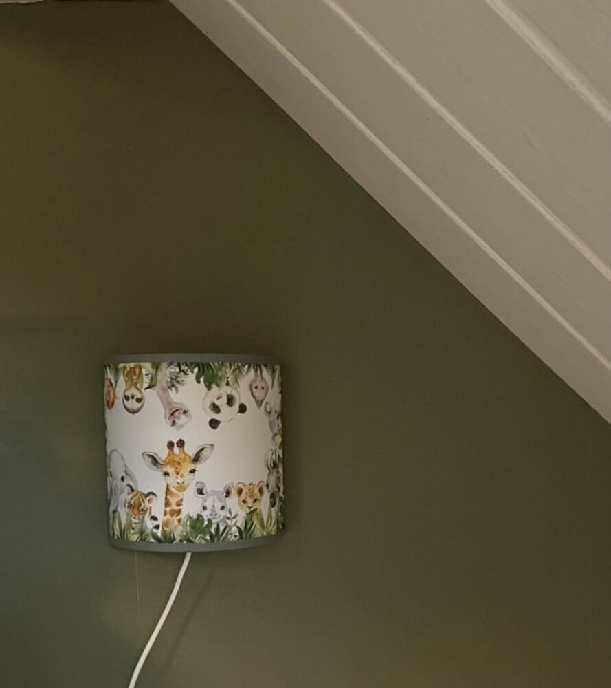 wandlamp jungle