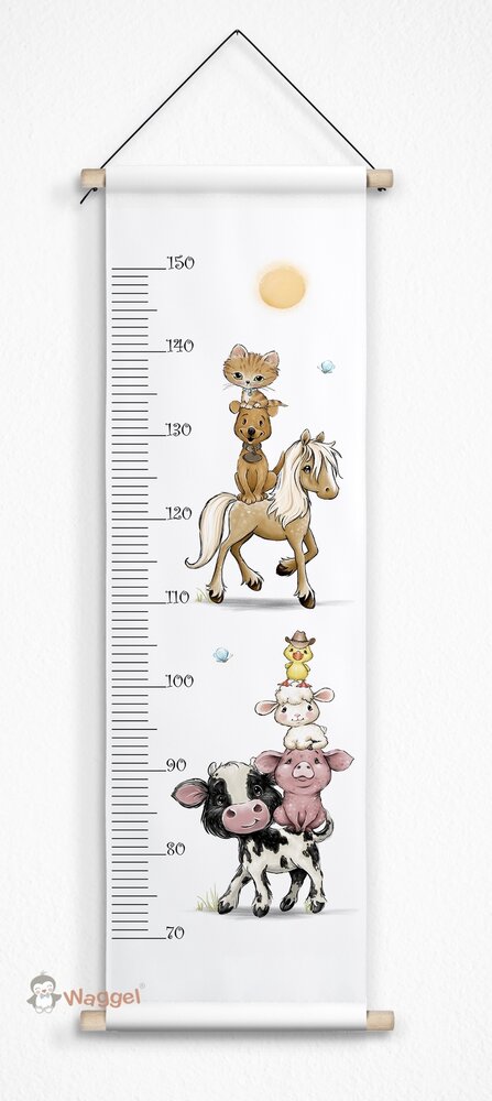 boerderijdieren groeimeter
