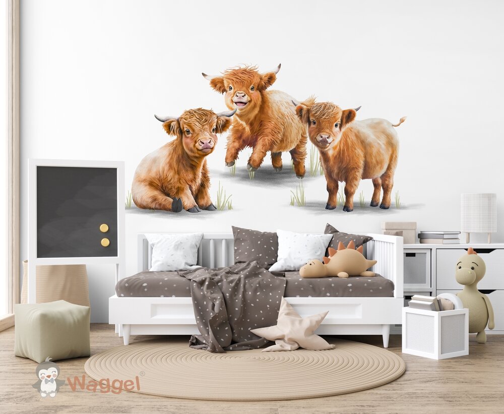 Behang Schotse Hooglanders