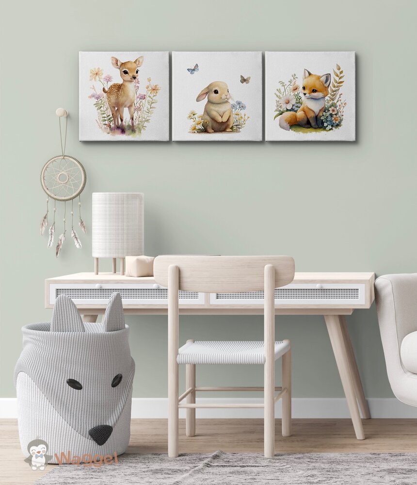 bosdieren canvas