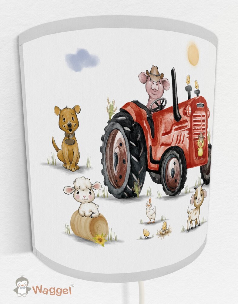 tractor rood lamp