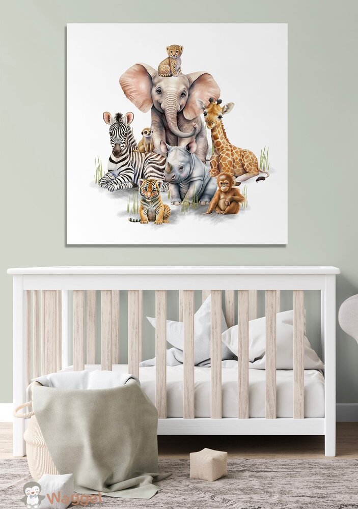 jungle muurdecoratie