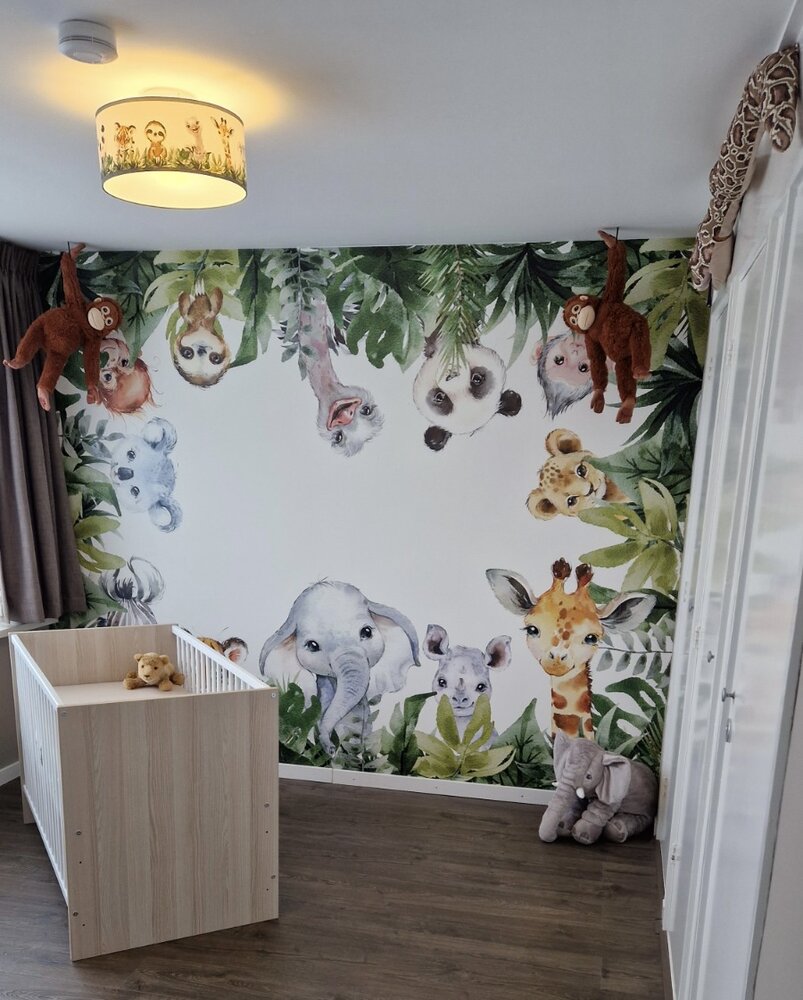 jungledieren behang