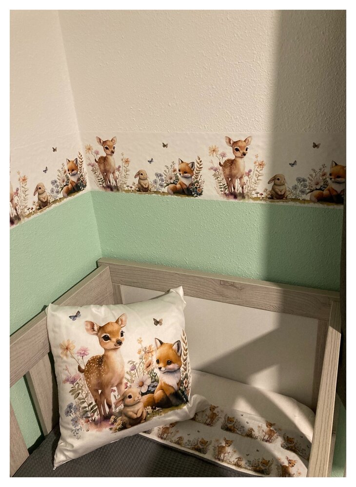 bosdieren babykamer