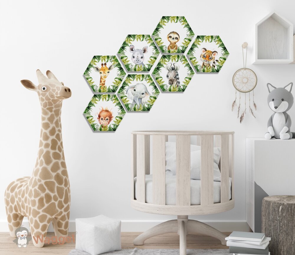Hexagon set jungle