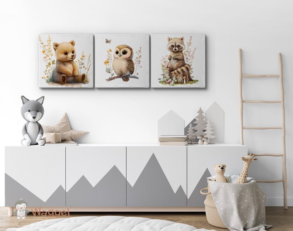 bosdieren canvas