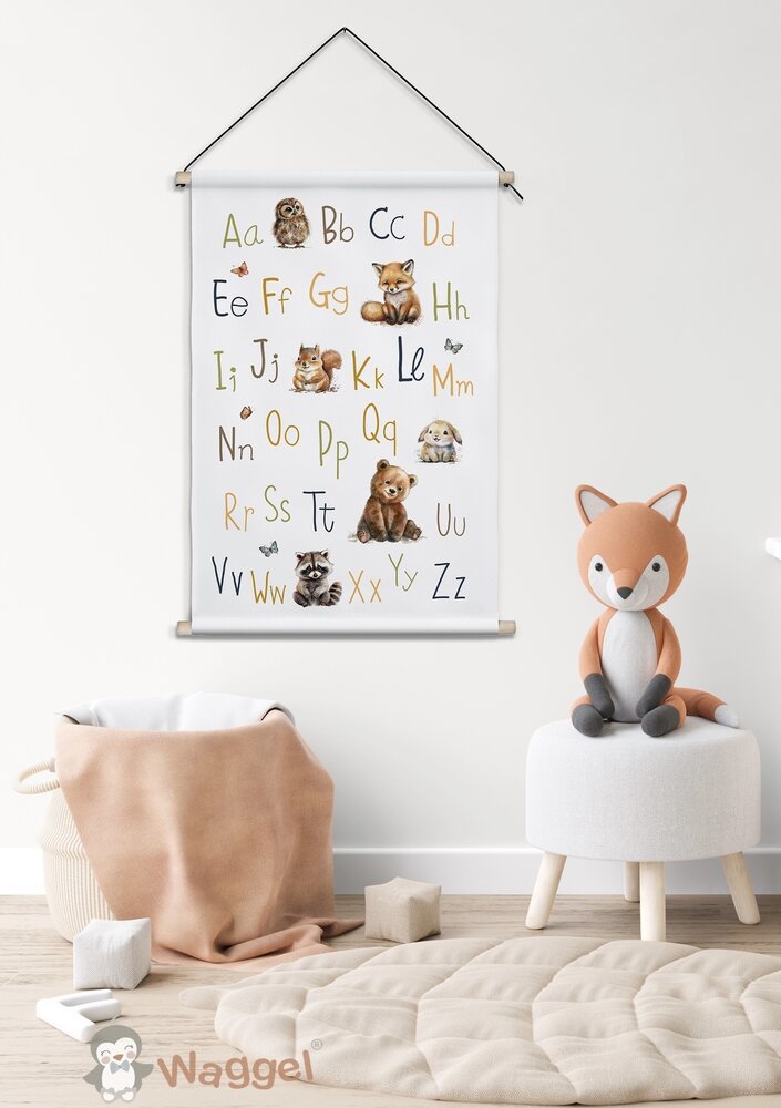 abcposter bosdieren