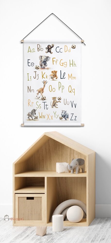 jungle abc poster