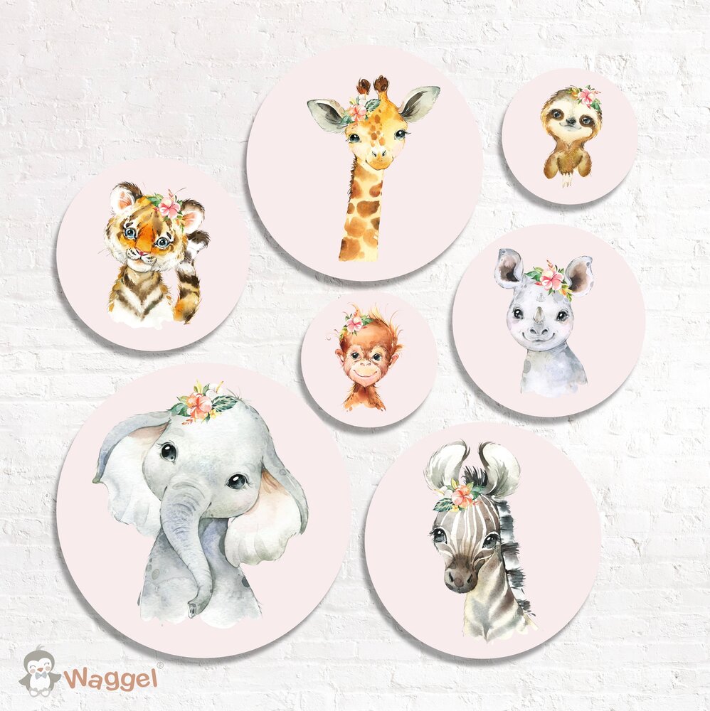 jungle muurstickers