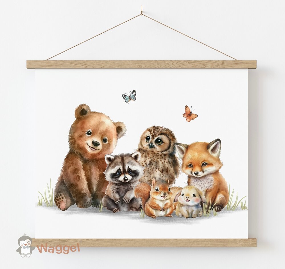 poster bosdieren