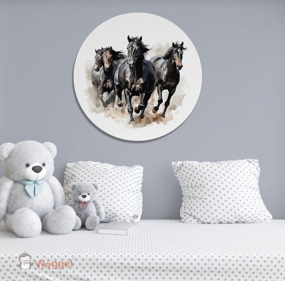 muurcirkel paarden