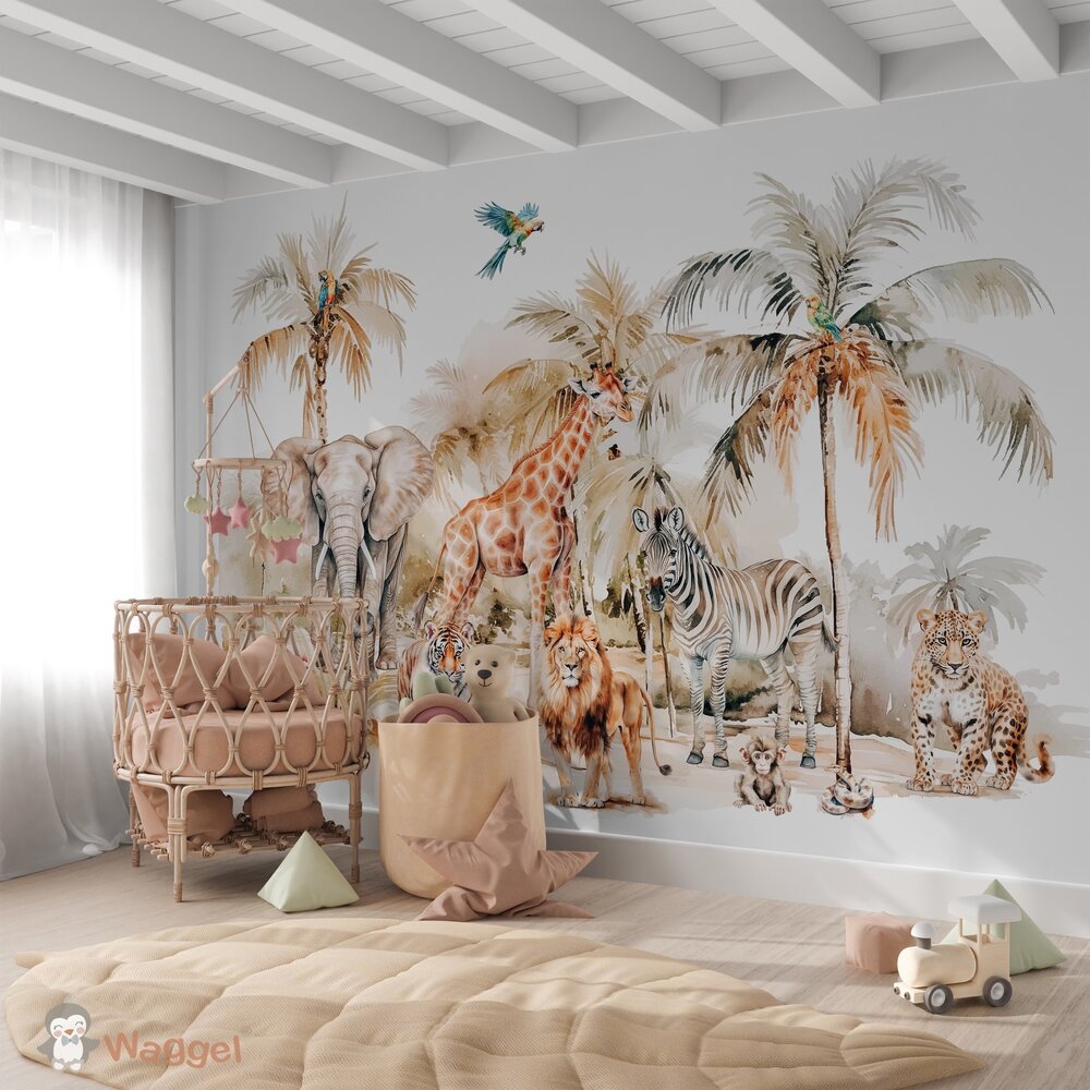 Behang Tropical jungle