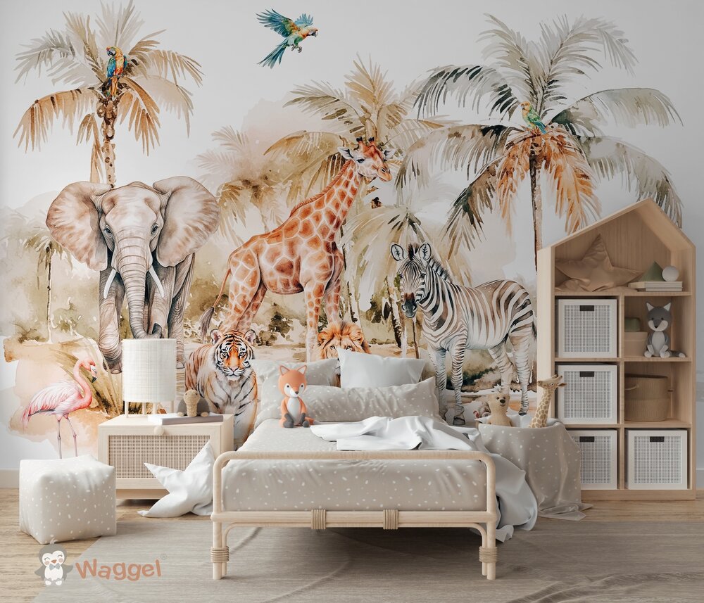 Behang Tropical jungle