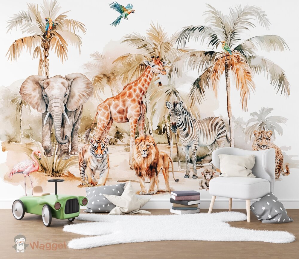 Behang Tropical jungle