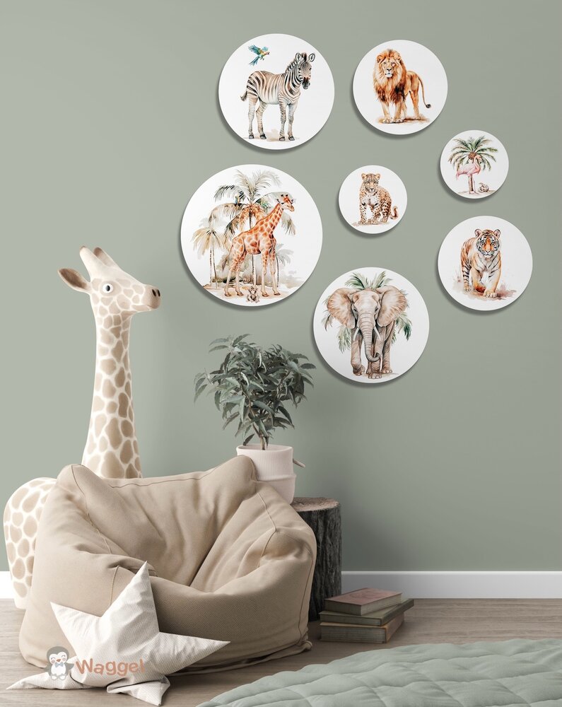 muurstickers jungle