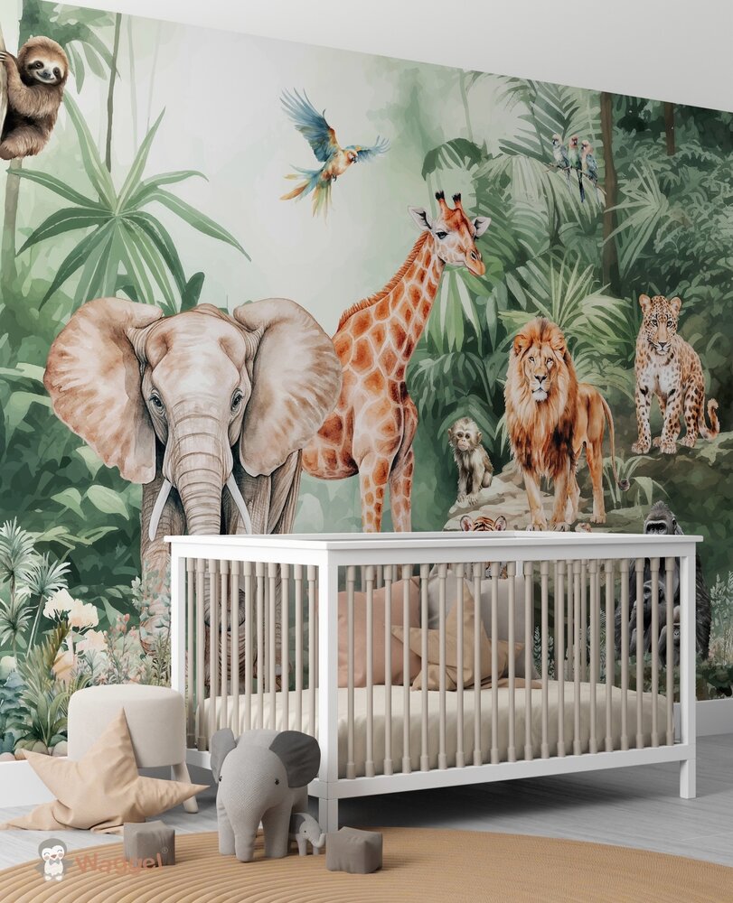 jungle behang