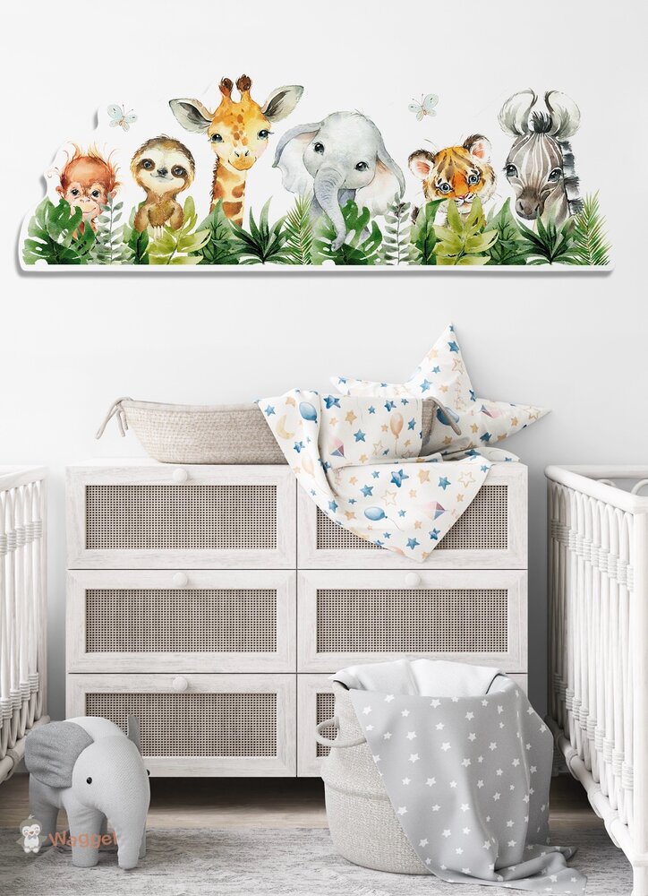 muurdecoratie jungle