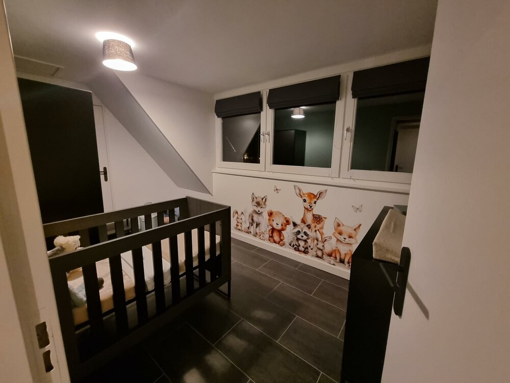 bosdieren babykamer