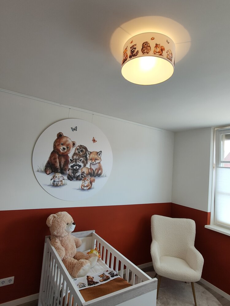Bosdieren babykamer