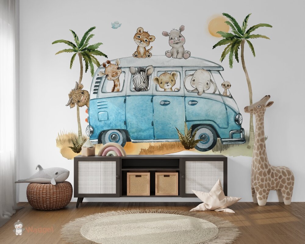 jungle volkswagen behang
