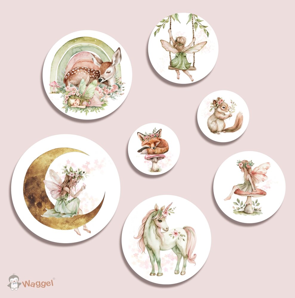 Elfje muurstickers