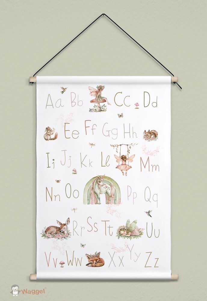 sprookjes abcposter