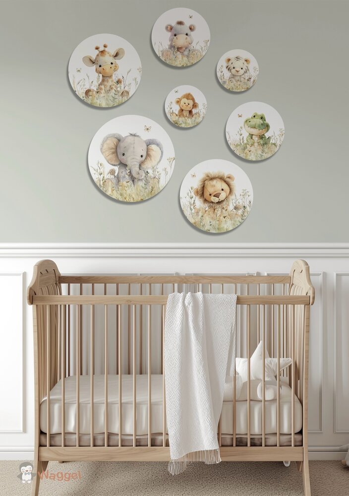 jungle babykamer