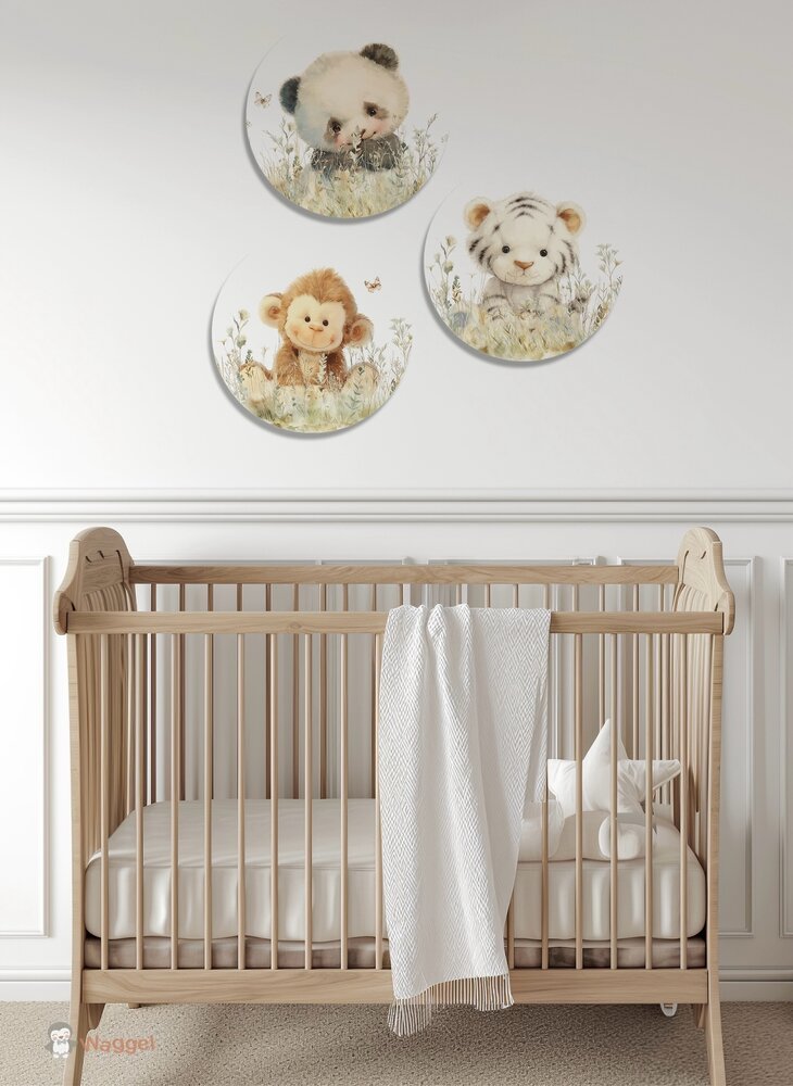 babykamer muurcirkels