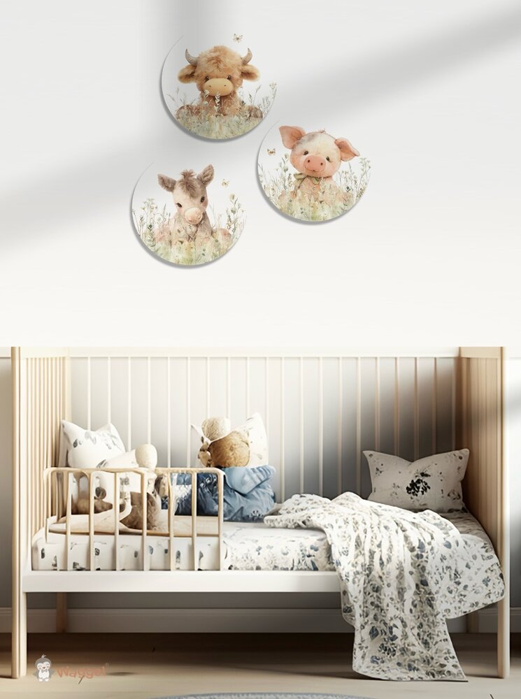 boerderijdieren kinderkamer