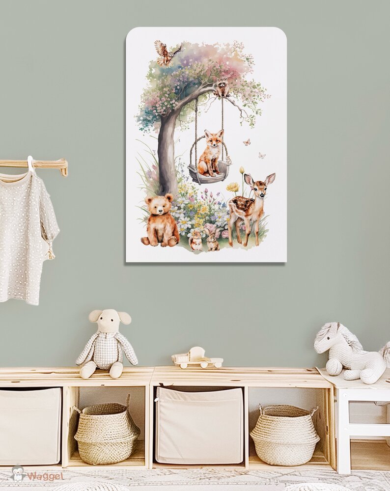 babykamer bosdieren