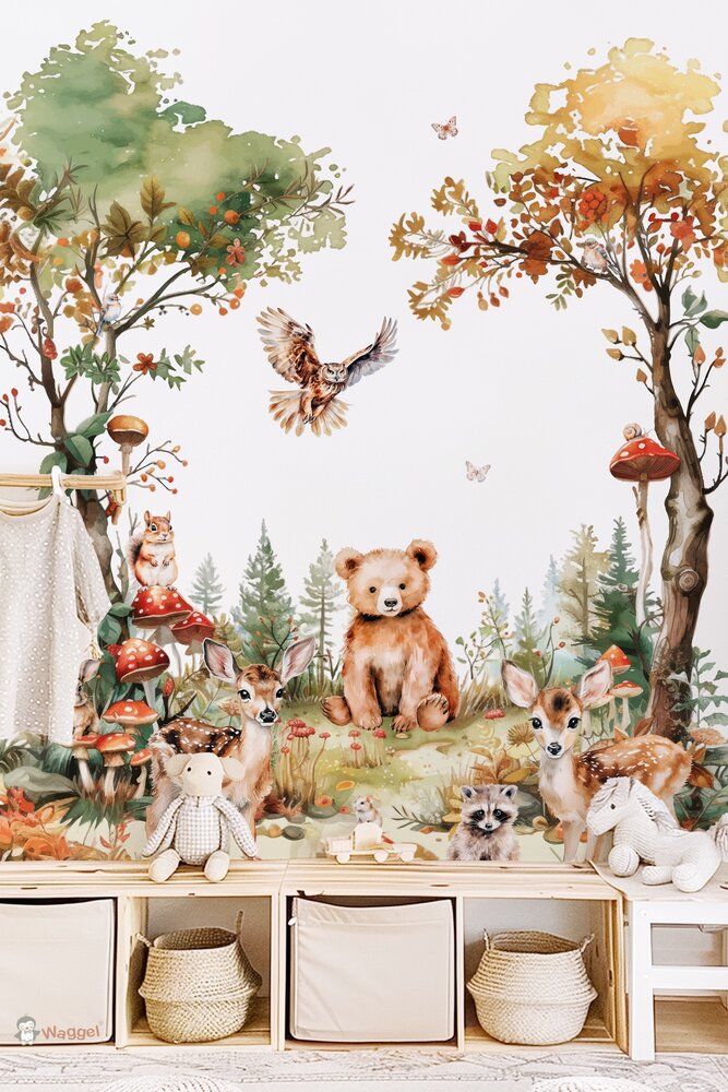woodland wallpaper