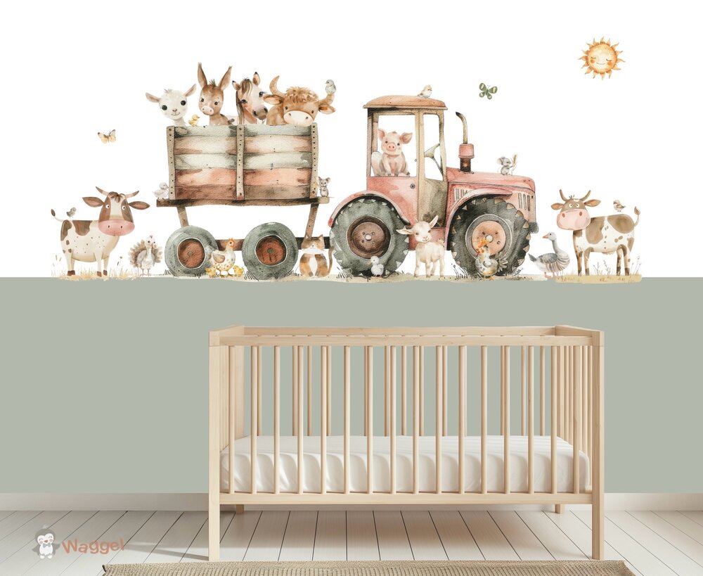 tractor behang