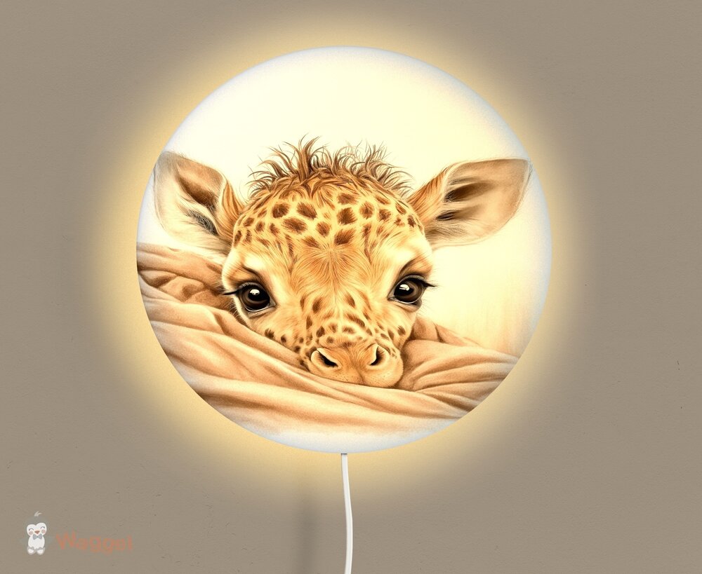 giraf wandlamp