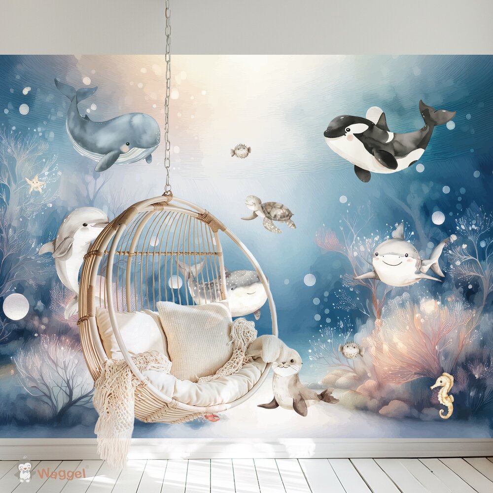 behang onderwaterwereld