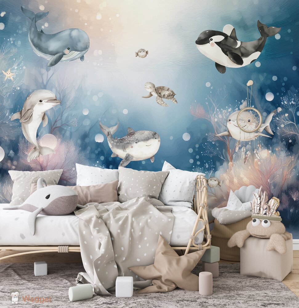 Behang Sweeties of the sea 