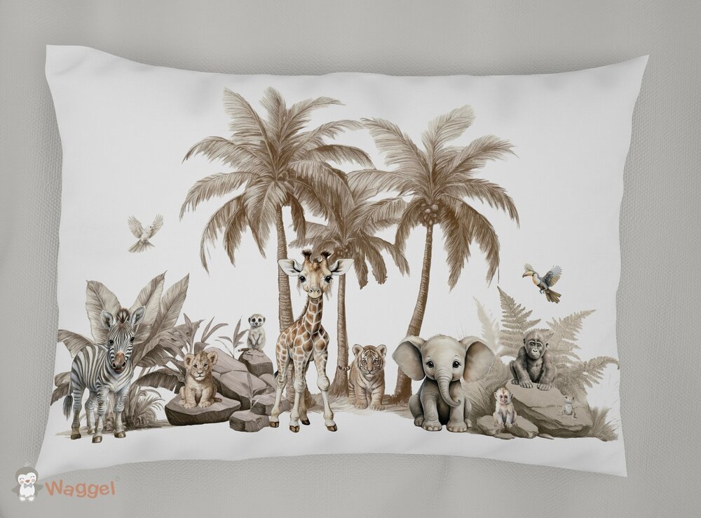 jungle kussensloop