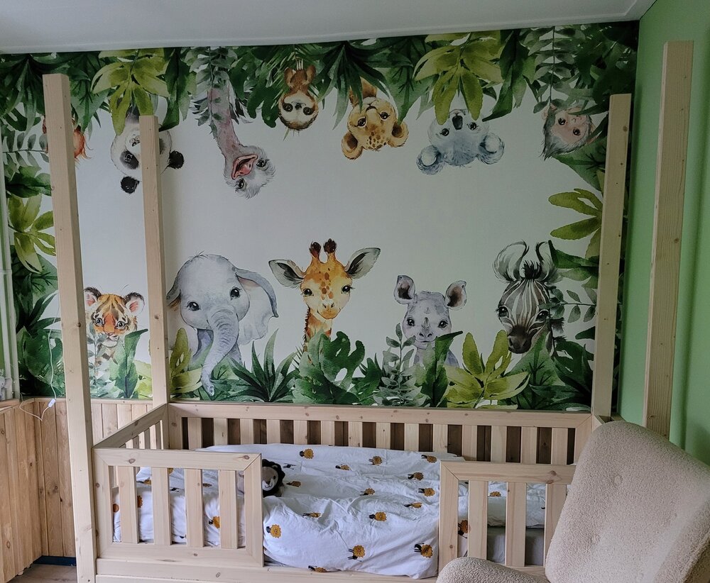 Behang jungle 