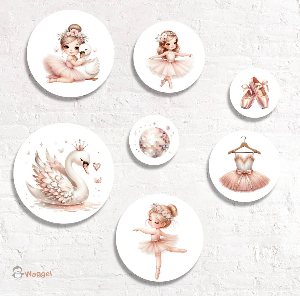 ballerina muurcirkels