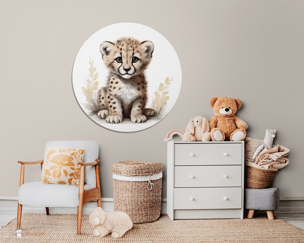 cheetah babykamer