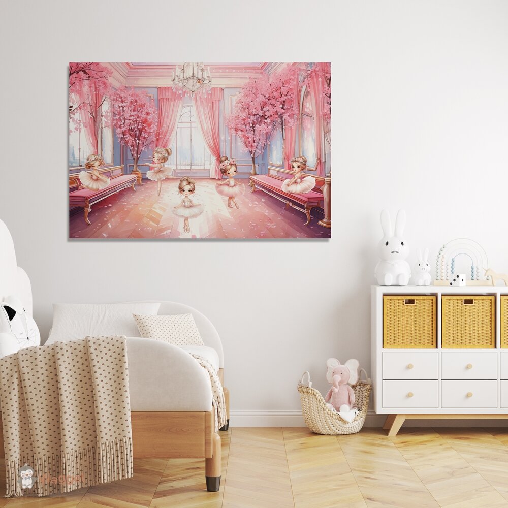muurdecoratie ballerina&#039;s
