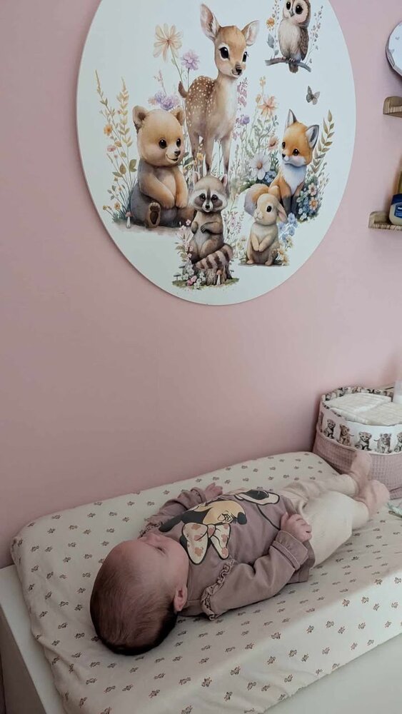 woodland babykamer