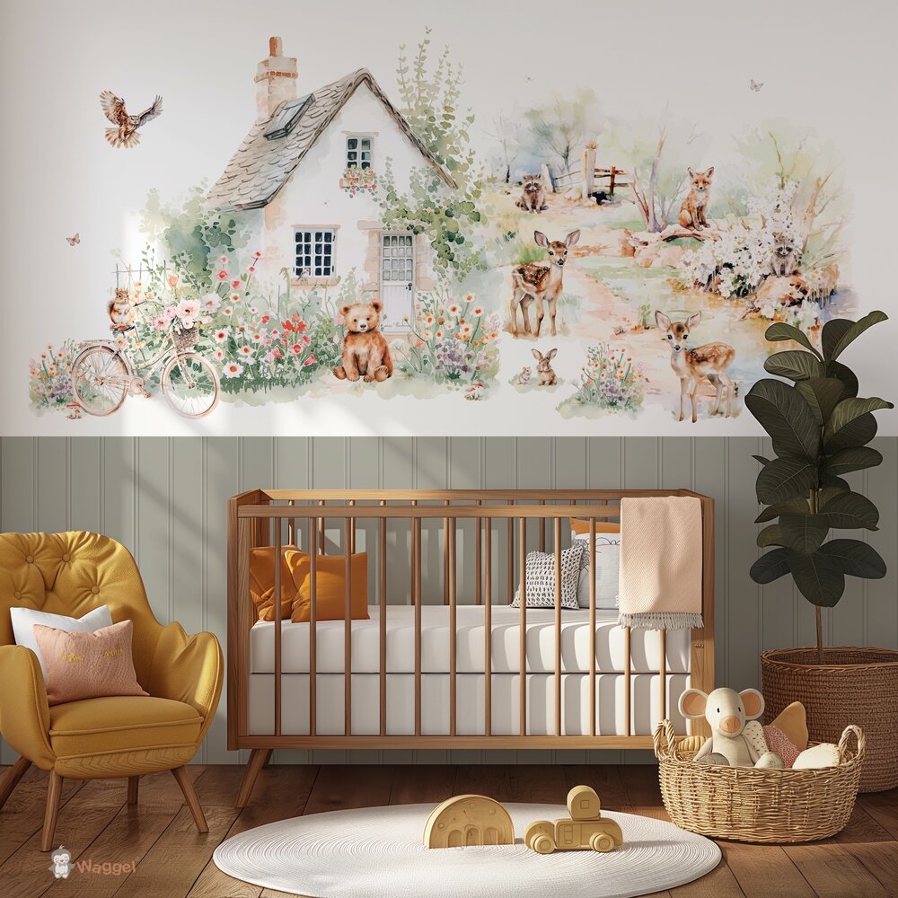 babykamer bosdieren