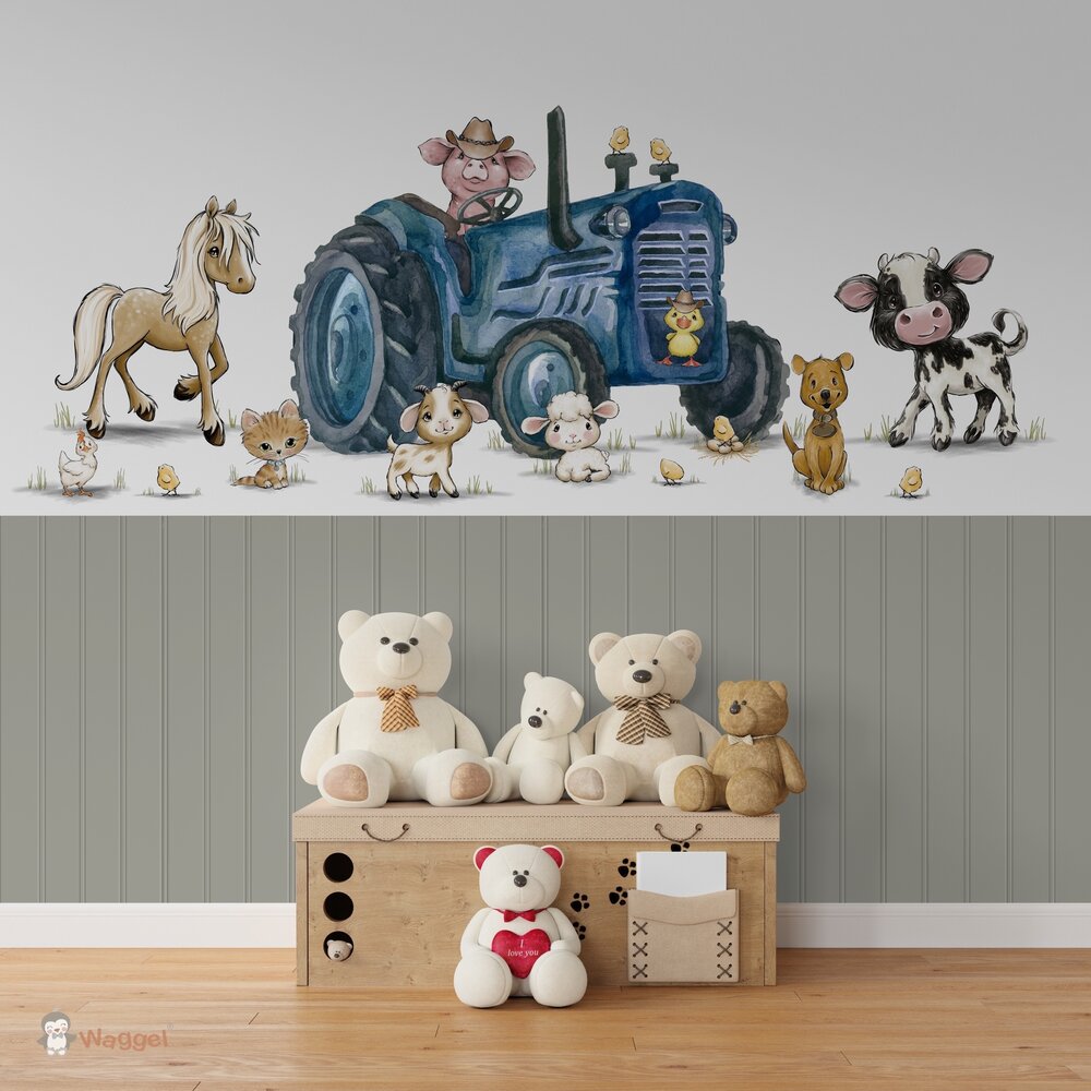 tractor behang