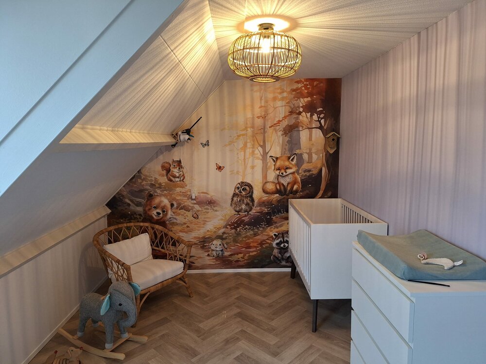 bosdieren behang