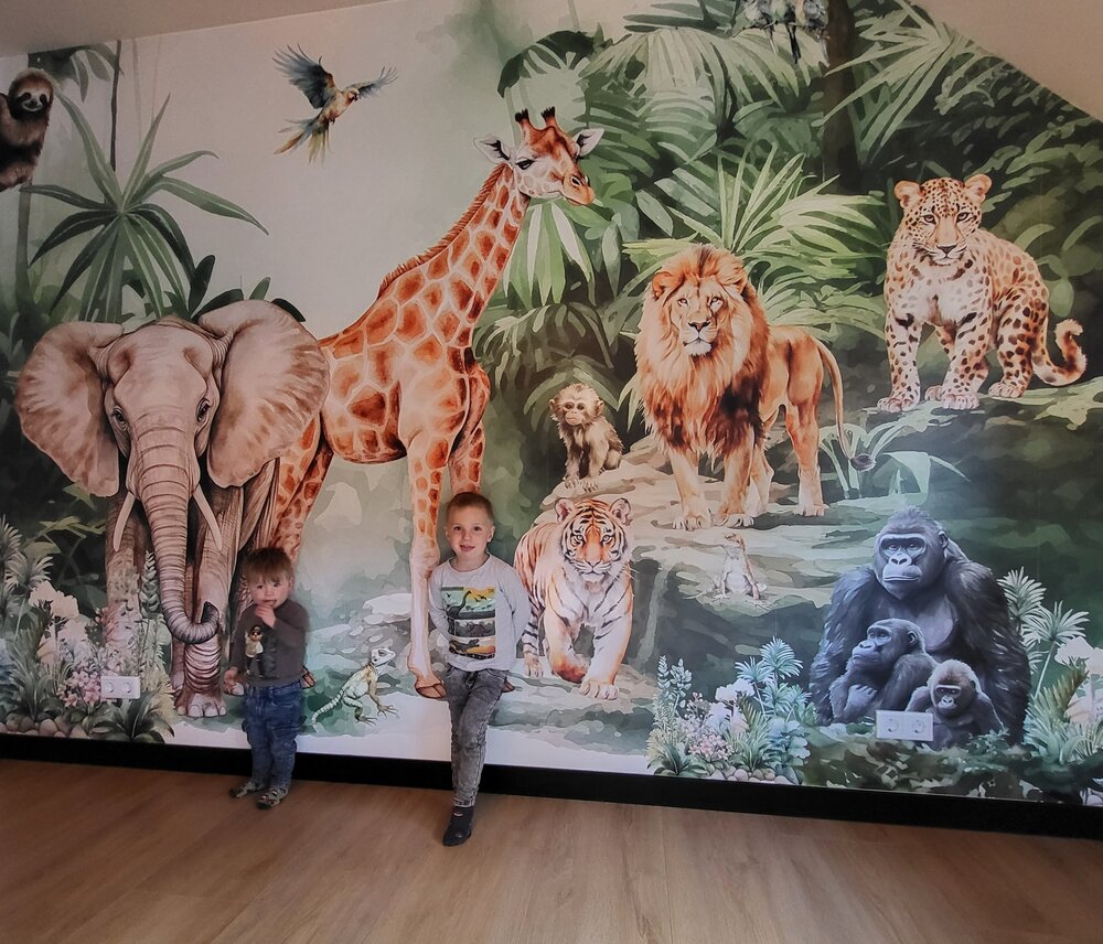 jungle behang
